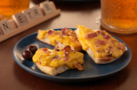 BACON, BEER & CHEDDAR ENGLISH MUFFIN BITES